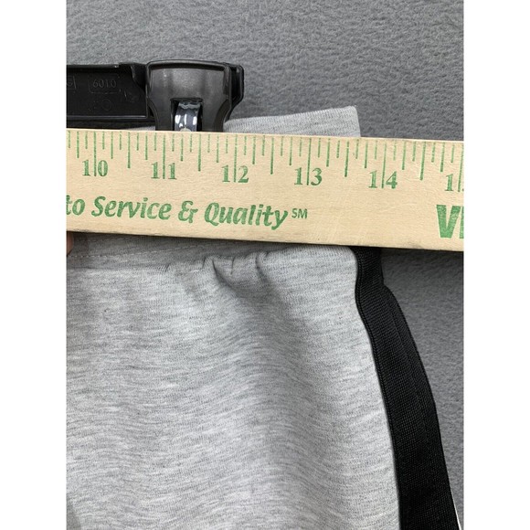 CityLab Athletic Sweat Shorts Men Small Gray Black Stripe Gym Workout Running - Picture 6 of 13